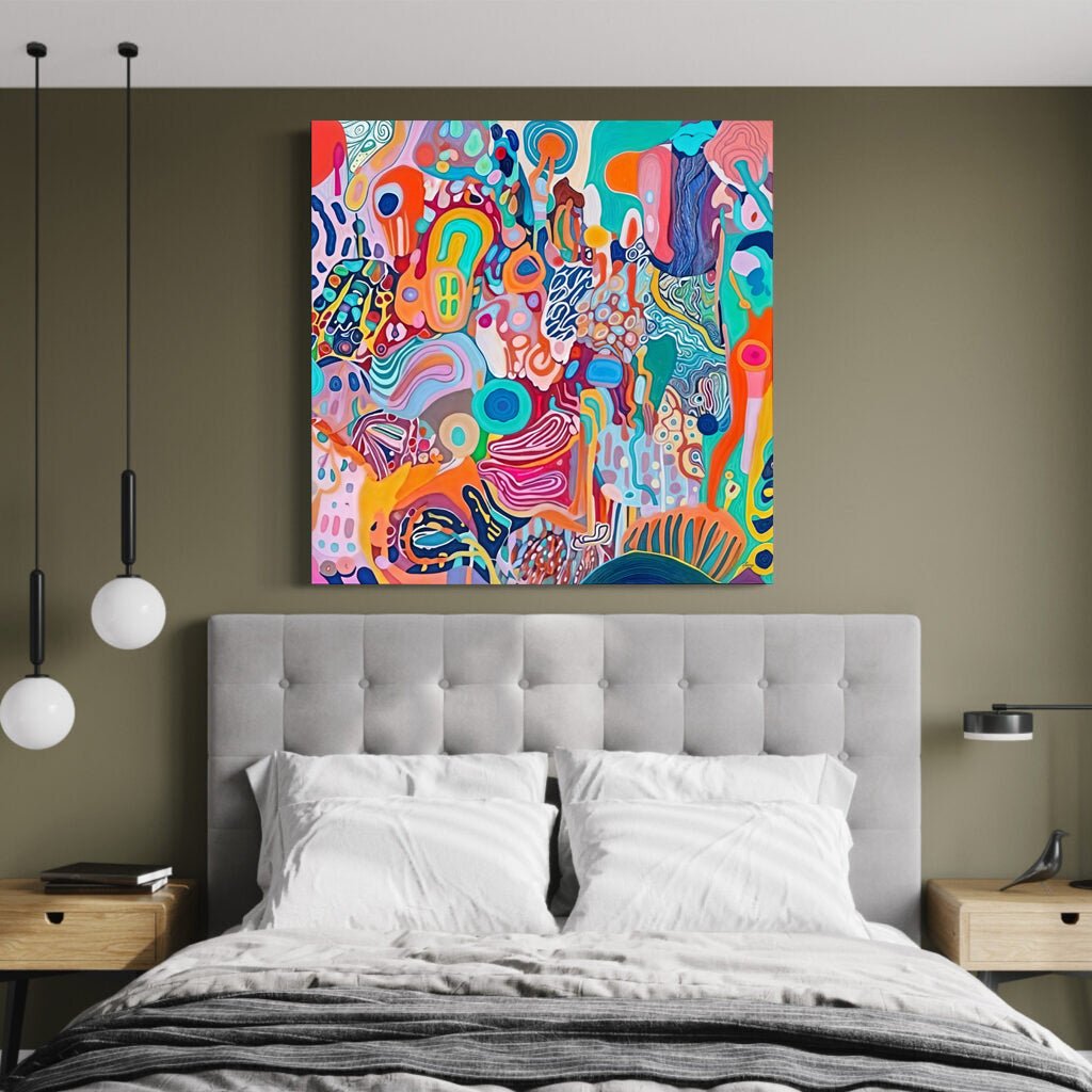 Canvas Print: "Kaleidoscopic Voyage II" - PhishStones Products