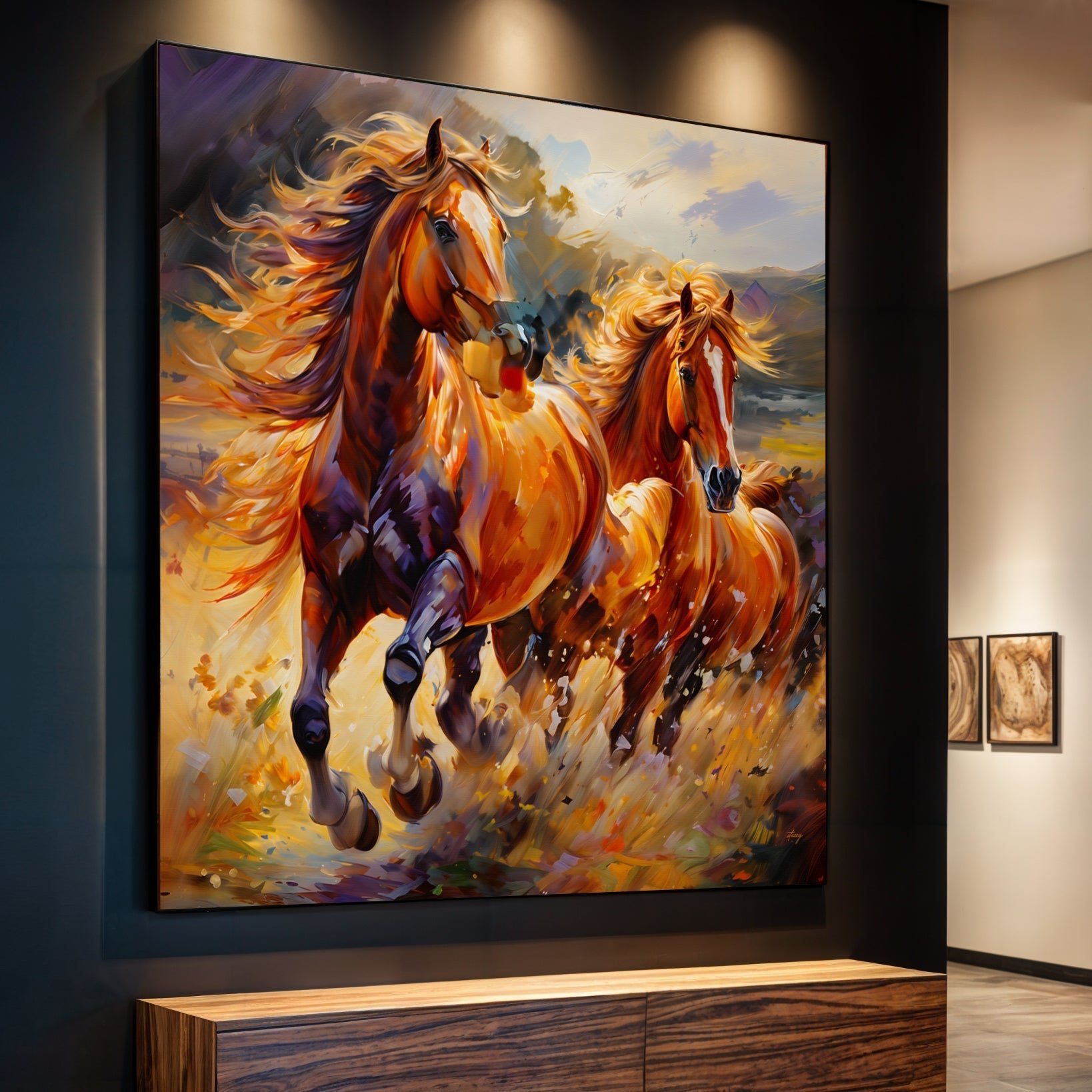 Canvas Print: "Majestic Gallop" - PhishStones Products