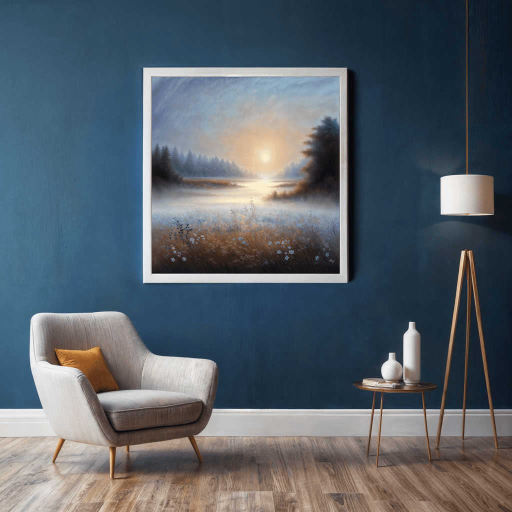 Canvas Print: Misty Serenade - PhishStones Products