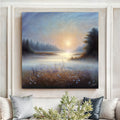 Canvas Print: Misty Serenade - PhishStones Products