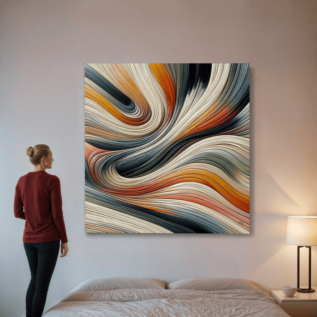 Canvas Print: "Spectral Swirl" - PhishStones Products