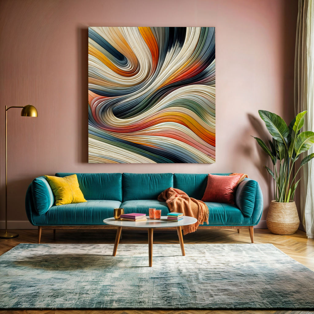 Canvas Print: "Spectral Swirl" - PhishStones Products