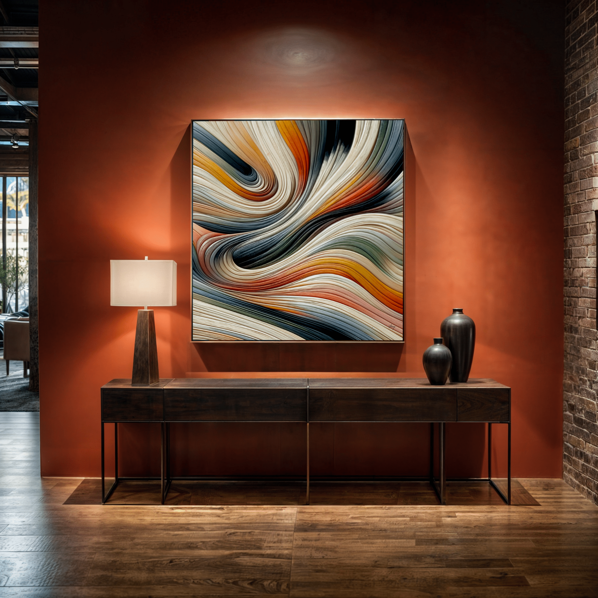 Canvas Print: "Spectral Swirl" - PhishStones Products