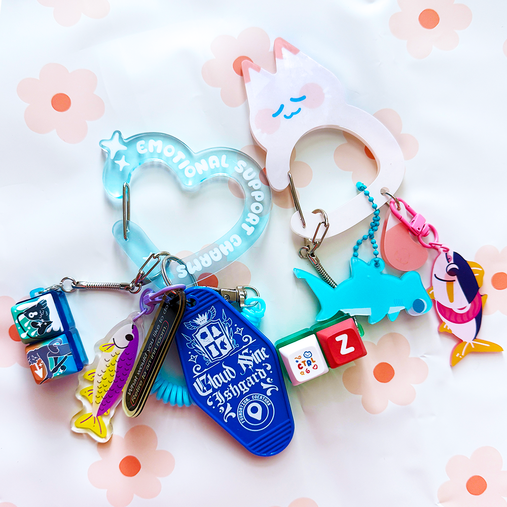 [LAST CHANCE] Acrylic Carabiners