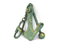 Antique Bronze Cast Iron Anchor Key Chain 5""