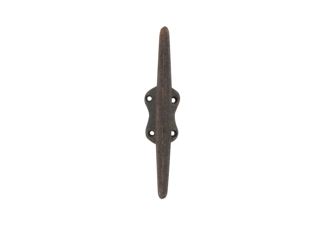 Rustic Copper Cast Iron Cleat Wall Hook 6""