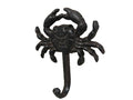 Cast Iron Wall Mounted Crab Hook 5""