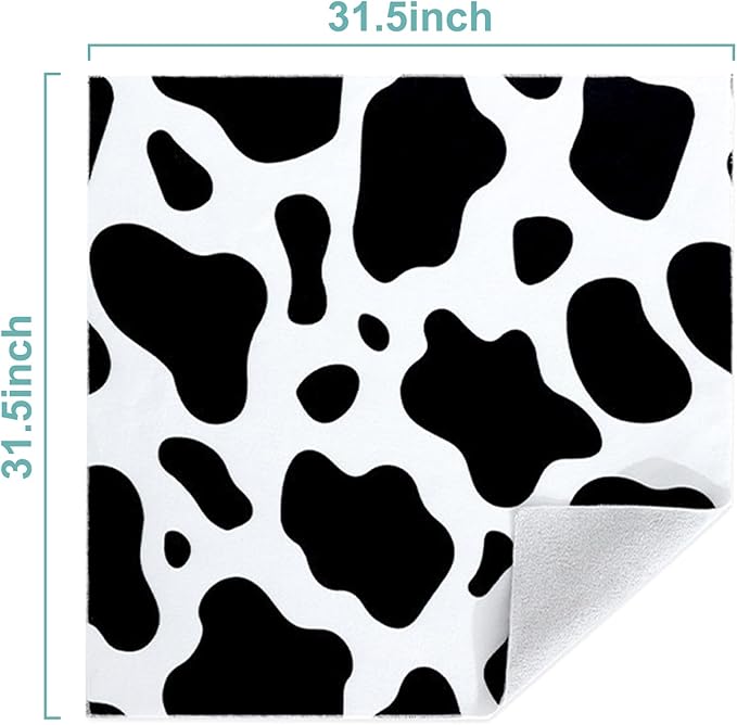 Cat Grooming Wrap, [XXL] Cat Restraint Wrap for Nail Clipping, Ear Cleaning, and Teeth Brushing, Self - Adherent, Anti - Bite, Anti - Scratch, Anti Scratch, Cow White - PhishStones Products