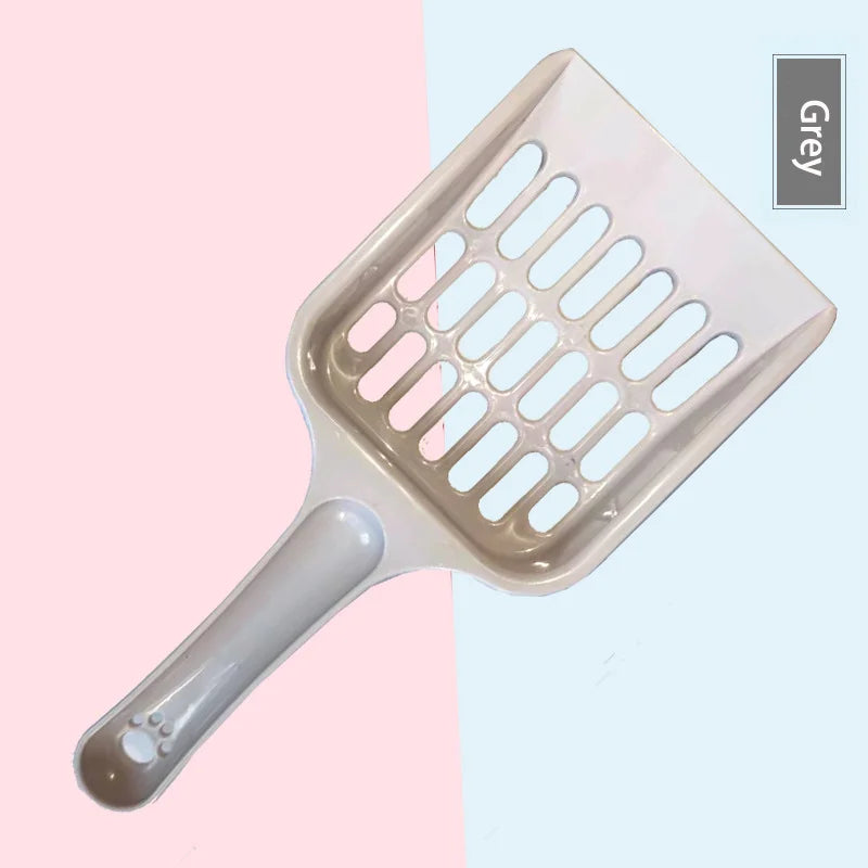 Cat Litter Scoop - Hollow Tofu Mesh Sifter, Lightweight Plastic, Multiple Colors - PhishStones Products