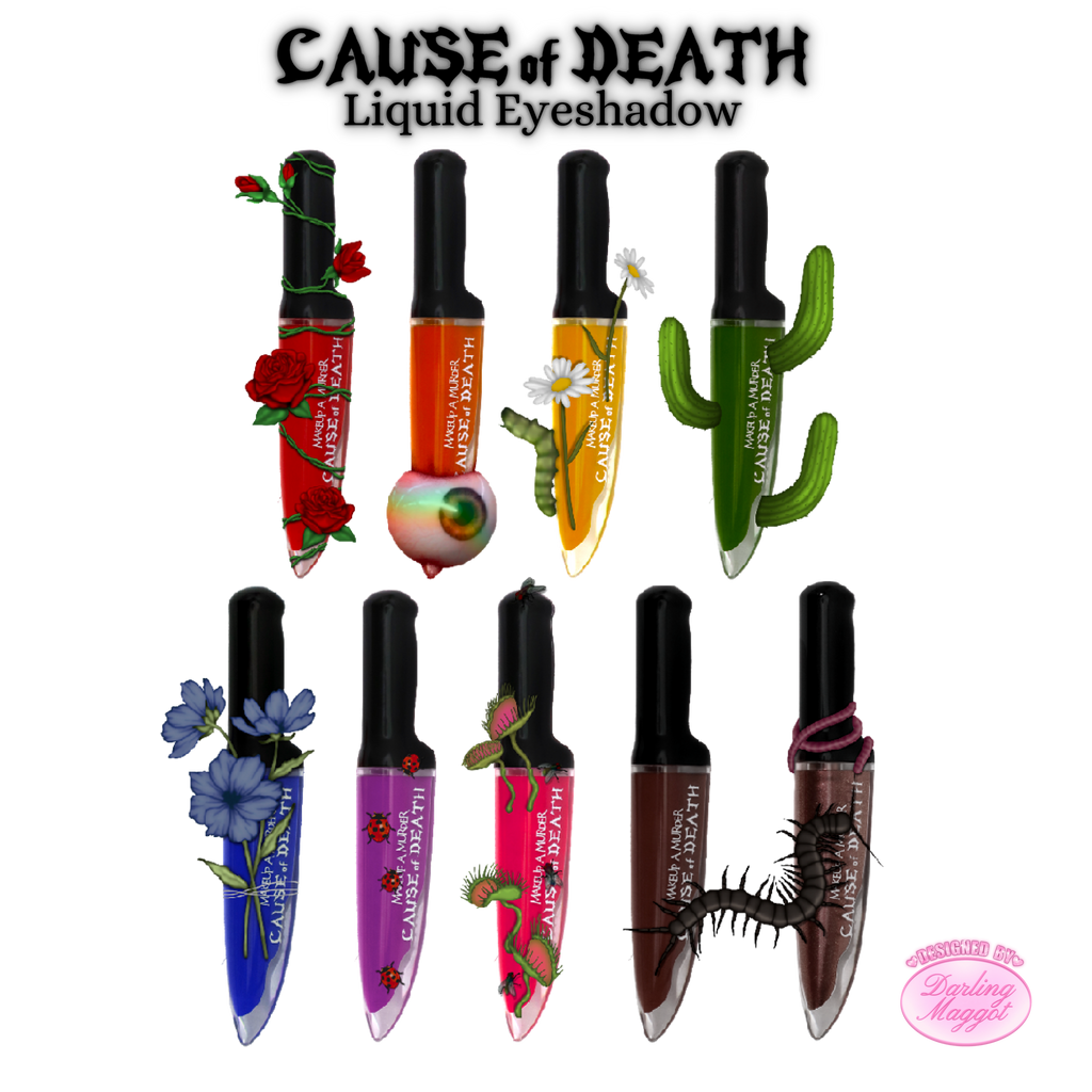 Cause of Death Liquid Eyeshadows: Singles - PhishStones Products