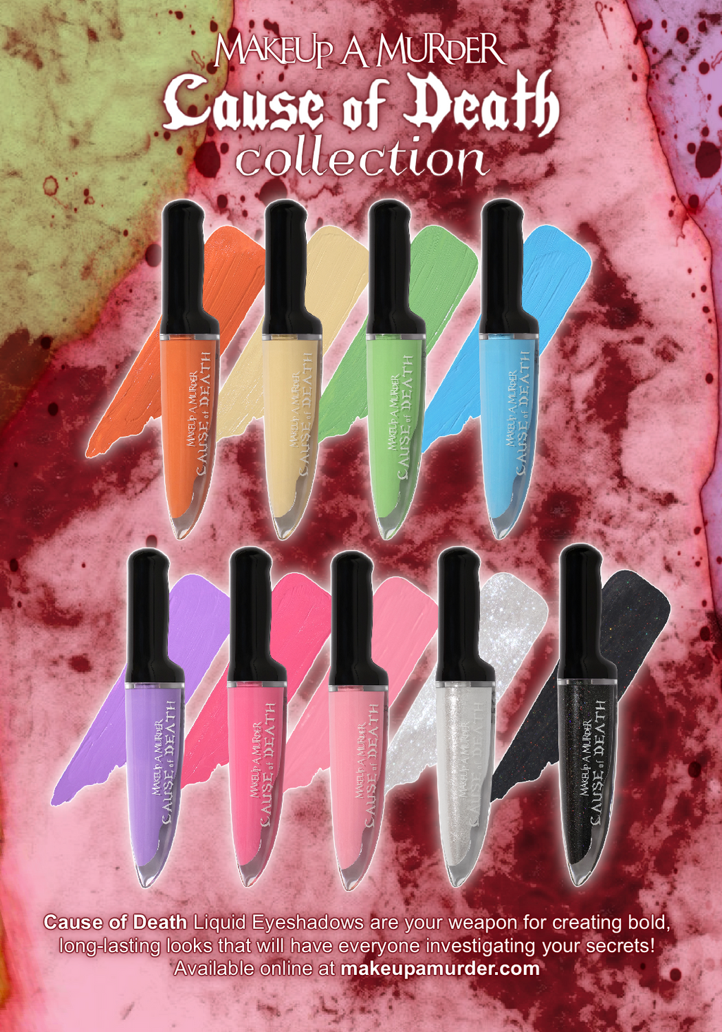 Cause of Death Liquid Eyeshadows: Singles - PhishStones Products
