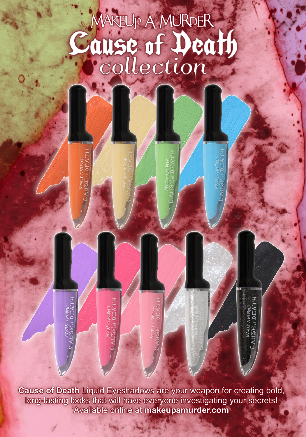 Cause of Death Liquid Eyeshadows: Singles - PhishStones Products