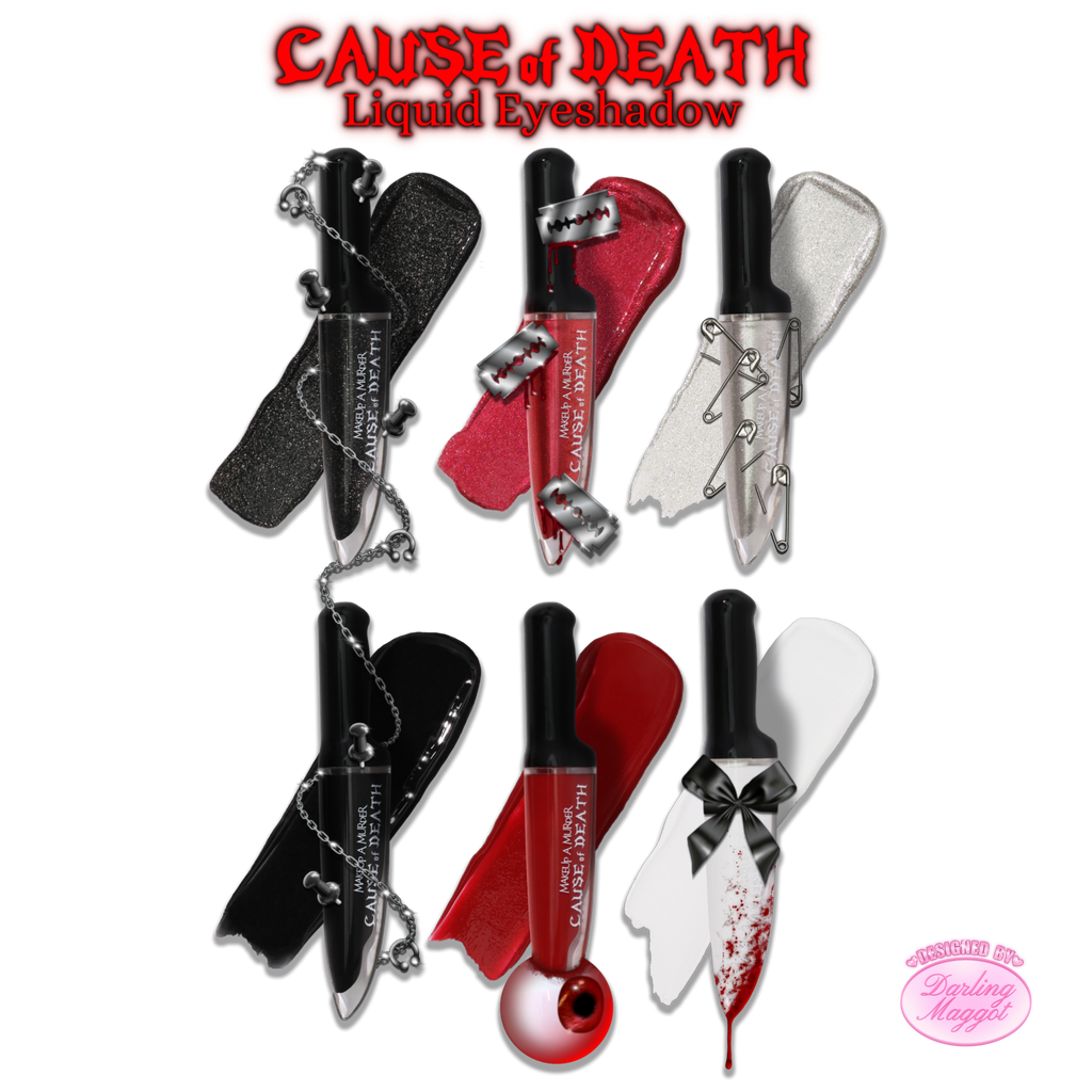 Cause of Death Liquid Eyeshadows: Singles - PhishStones Products
