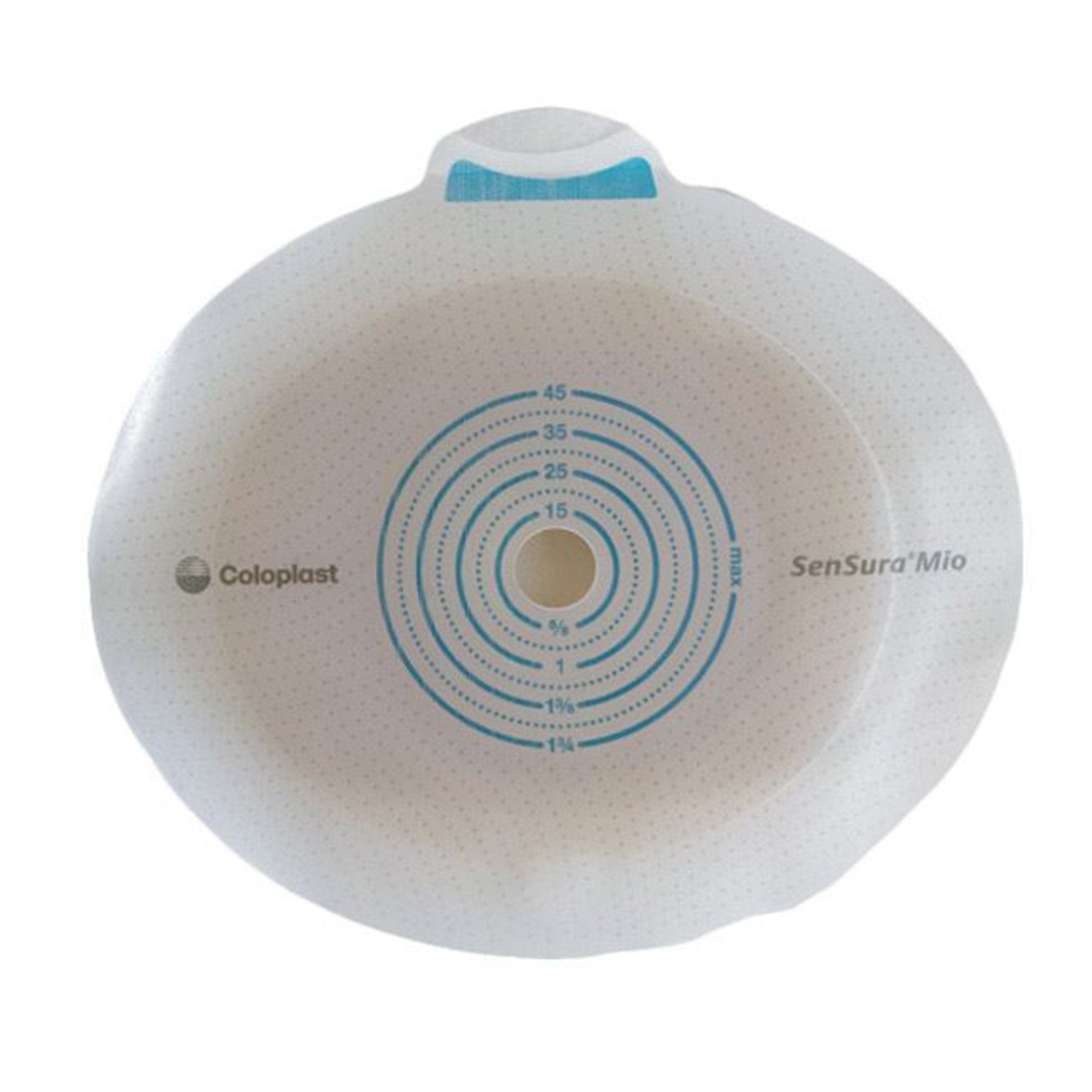 SenSura® Mio Click Ostomy Barrier, Pre-cut for 35 mm Stoma Opening, Red Match 10515
