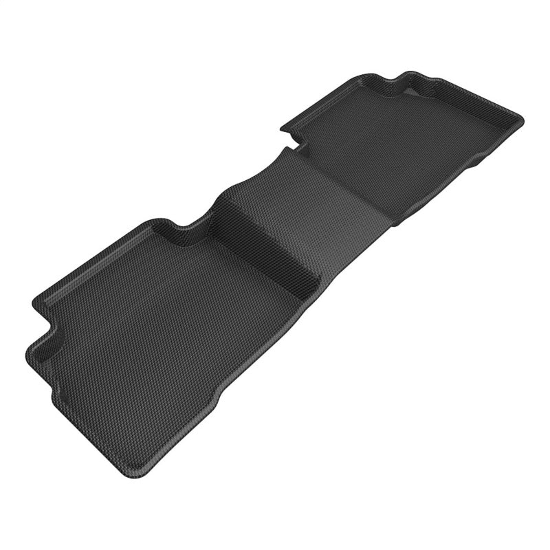 3D MAXpider 2023 Kia Sportage Hybrid Kagu 2nd Row Floormat - Black L1KA07521509