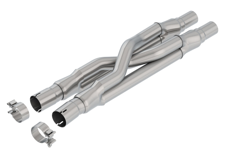 Borla 15-18 Ford Mustang GT 5.0L AT/MT RWD 2.5in Resonator Delete X-Pipe 60662