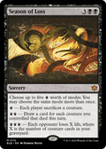 Season of Loss (BLB-112) - Bloomburrow Foil