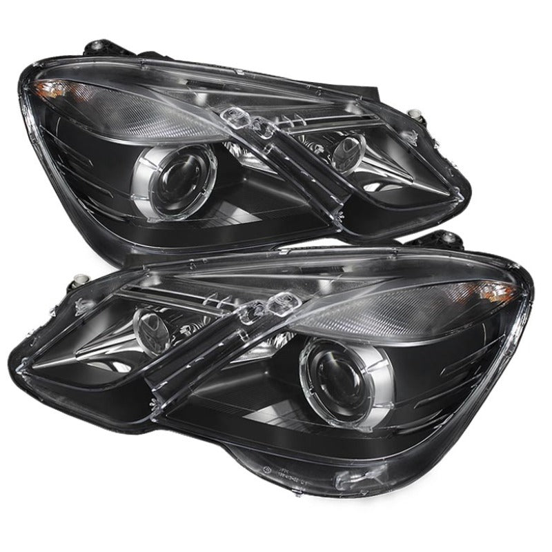 SPYDER Xtune Mercedes E-Class 10-12 OE Projector Headlights (w/AFS. Hid Fit) Black PRO-JH-MBW21210-AFS-BK 5075826