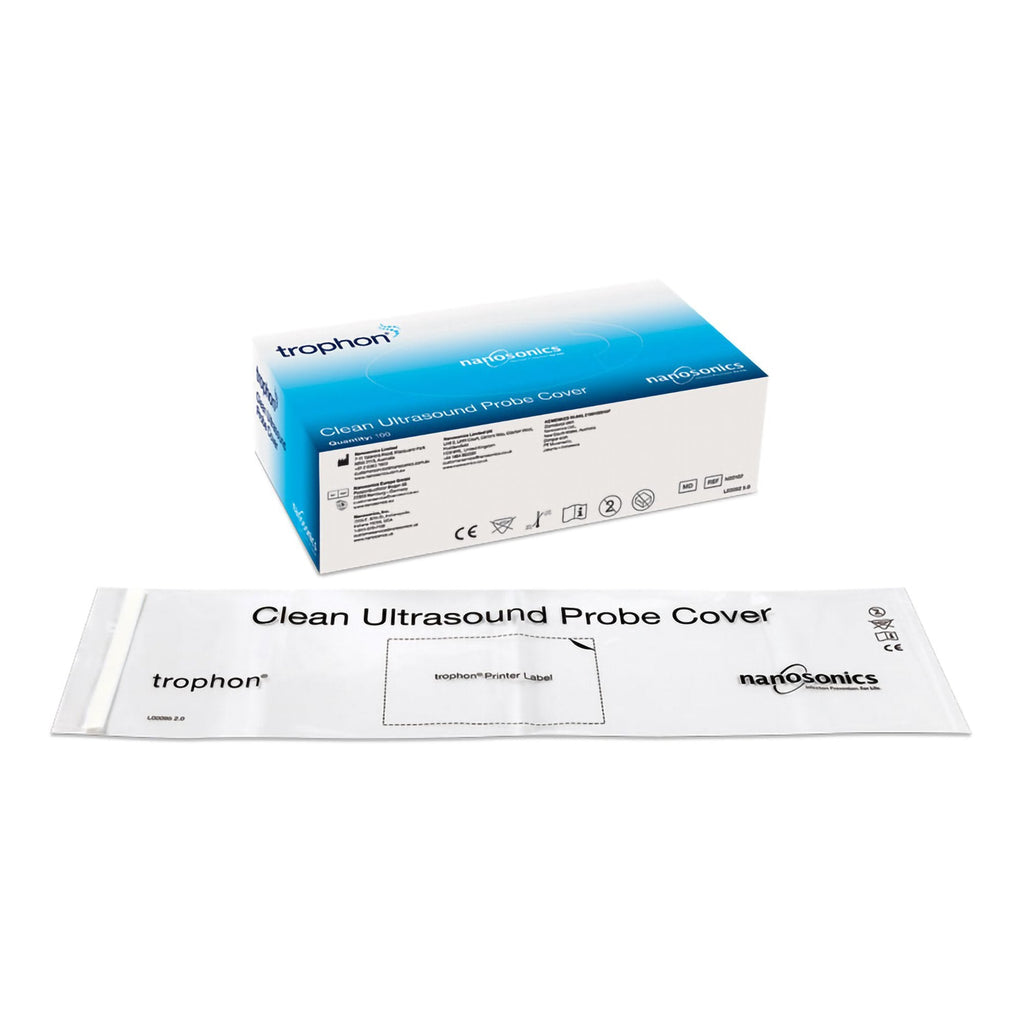 Ultrasound Probe Cover trophon® Plastic Medically Clean Folded N00102