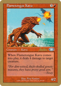 Flametongue Kavu (WCD-BK60) - World Championship Decks 2002