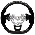 BLOX Racing 22+ Subaru Carbon/Alcantara Steering Wheel Black Stitching BXSW-50020-B