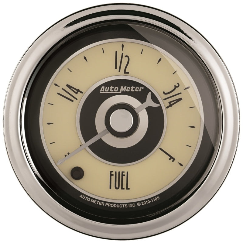 AutoMeter Gauge Fuel Level 2-1/16in. Programmable Cruiser Ad 1108