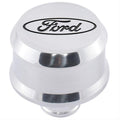 Ford Valve Cover Breather w/ Slant Edge Alm Polished FRD302-438