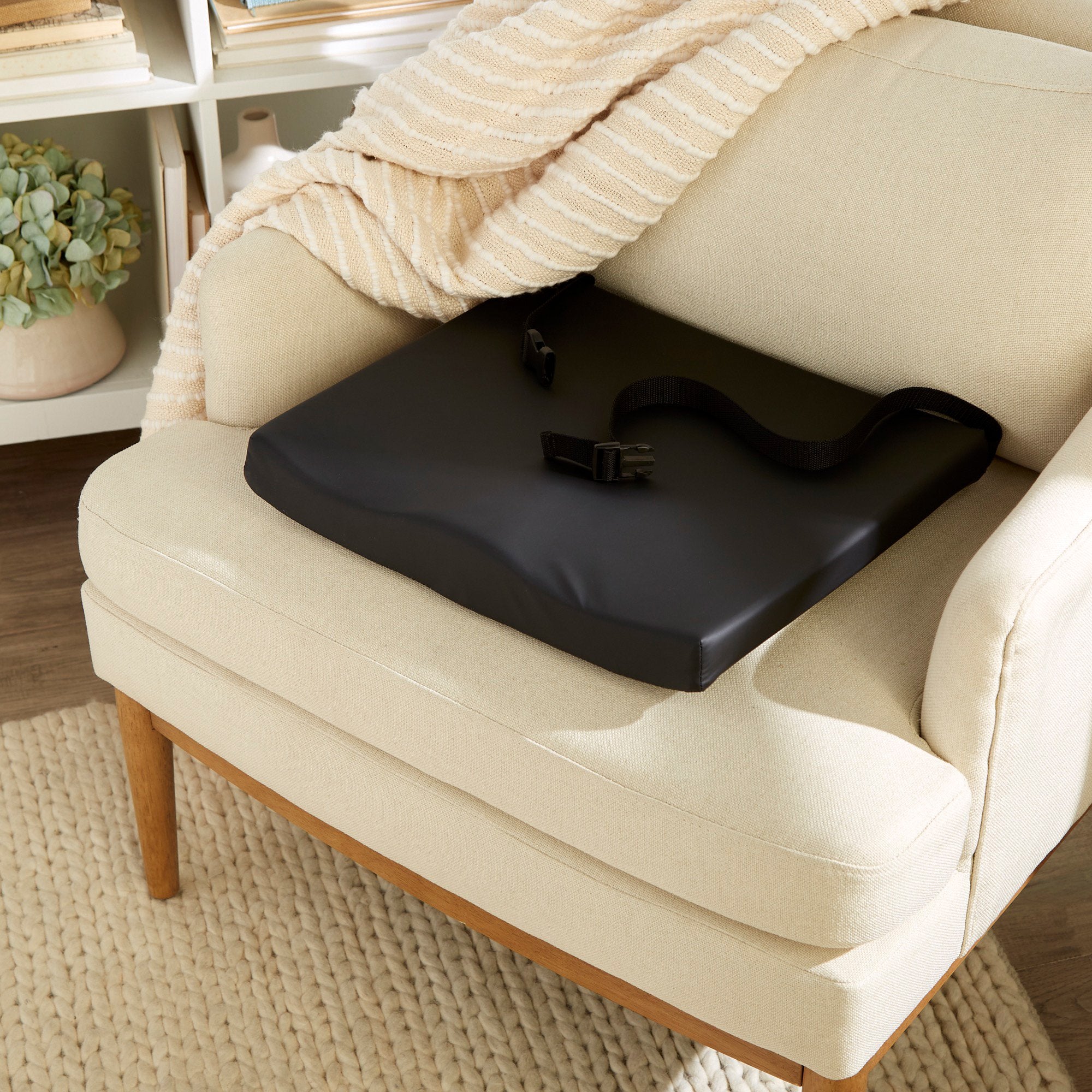 McKesson Premium Molded Foam Seat Cushion, 24 x 18 x 3 Inch 170-76006SP