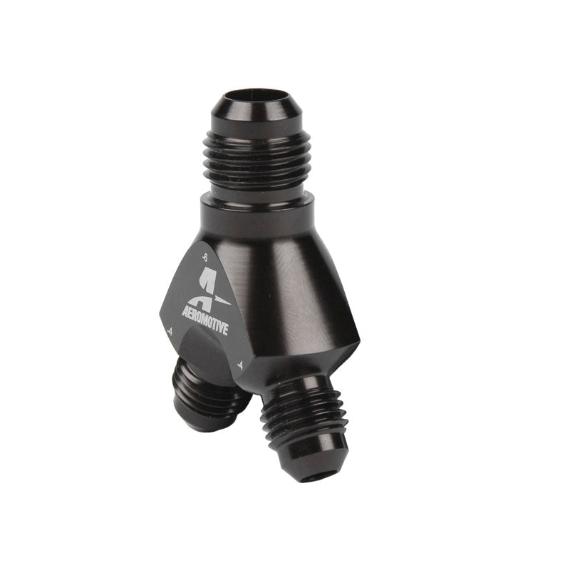 Aeromotive Y-Block, -06 to (2)-04