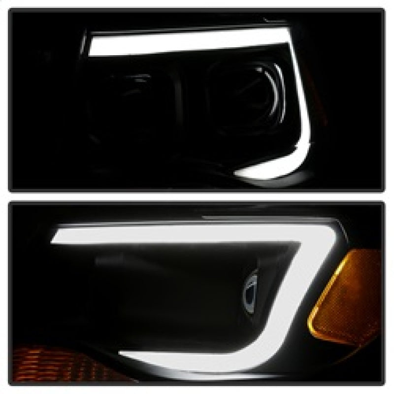 SPYDER xTune Chevy Colorado 15-17 Halogen Only Projector Headlights - DRL - Black PRO-JH-CCO04-LBDRL-BK 9039287