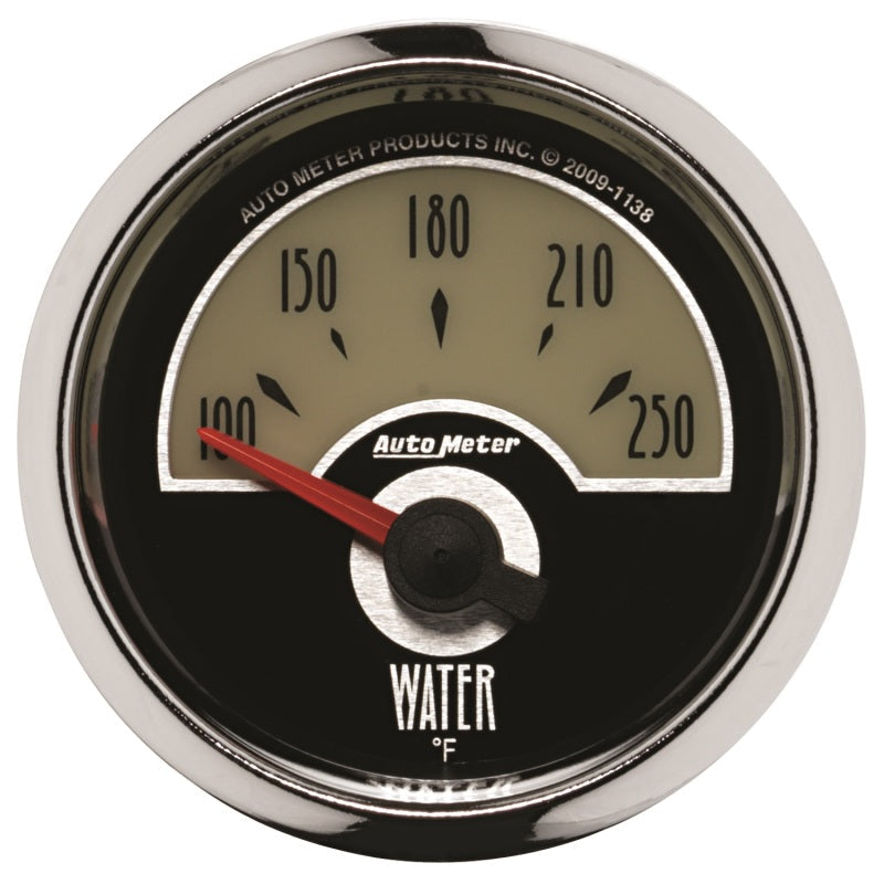 AutoMeter Gauge Water Temp 2-1/16in. 250 Deg. F Elec Cruiser 1138