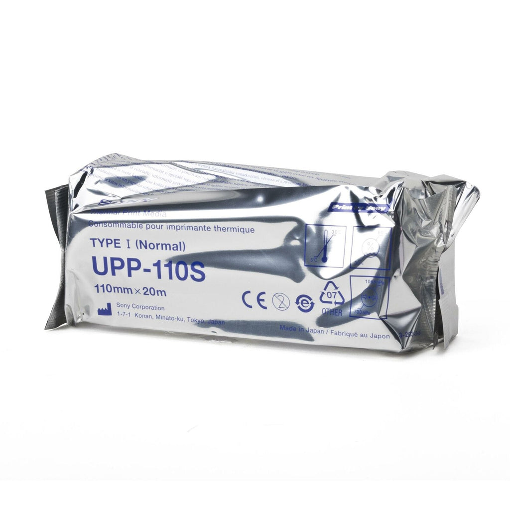Ultrasound Video Paper Sony® Roll Black and White Standard Without Grid 30751534
