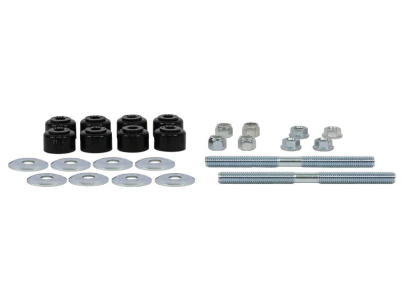 Whiteline Plus Universal Sway Bar Link Threaded Rod w/ Poly Bushes 140mm W21806S