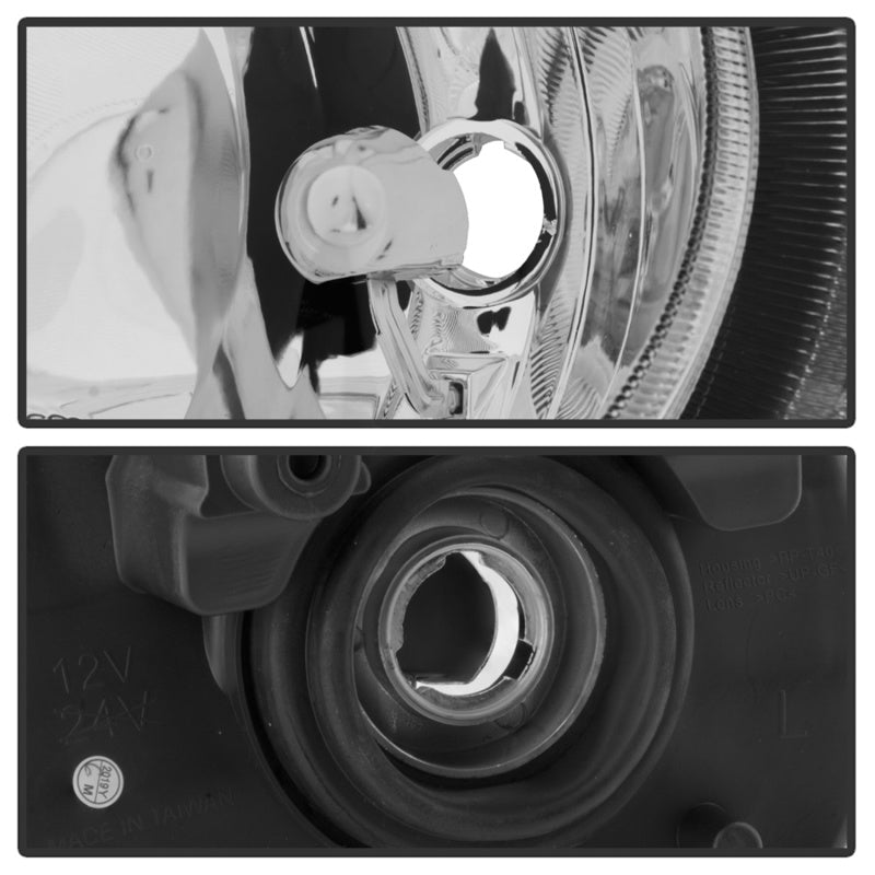 SPYDER xTune 07-17 Jeep Patriot (w/o Auto Leveling Lights) OEM Style Headlights - Chrome (HD-JH-JPA07-OE-C) 9042751