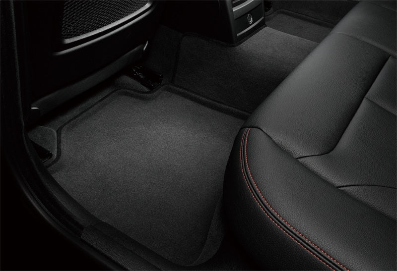 3D MAXpider 07-14 Chevrolet Tahoe With Bench 2nd Row Elegant 1st 2nd Row - Floor Mat Set (Black) L1CH04904709