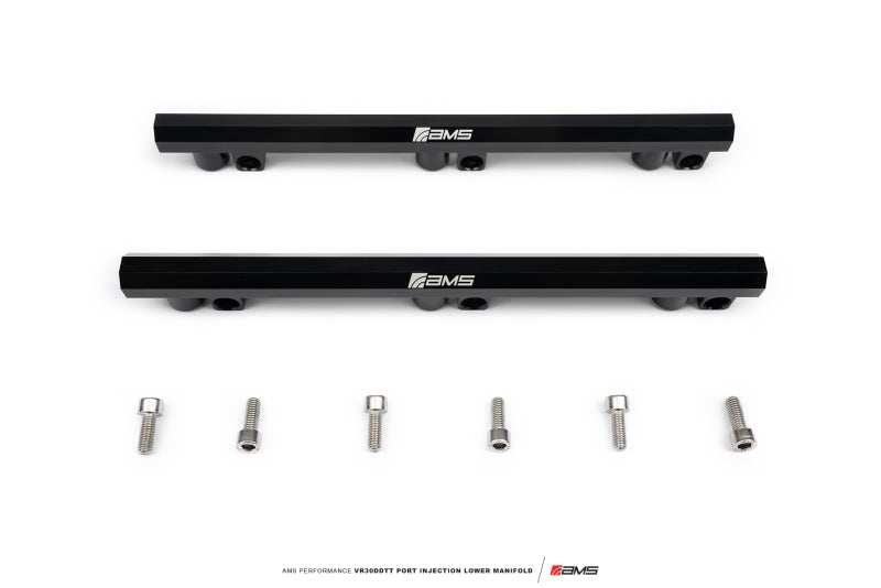 AMS Performance Infiniti Q50/Q60 Port Injection Lower Manifold - Black ALP.28.08.0002-1