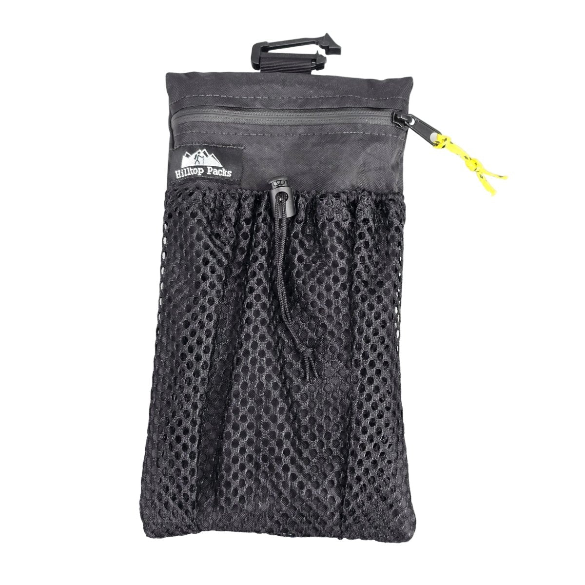Cell Phone Pouch for Backpack Shoulder Strap (with Zipper)