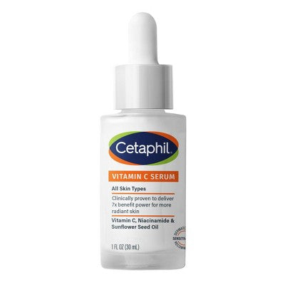Cetaphil Brightening Vitamin C Face Serum 1fl oz - Imperfect Box - PhishStones Products
