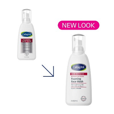 Cetaphil Foaming Face Wash Facial Cleanser for Redness Prone Skin 8 fl oz - New - PhishStones Products