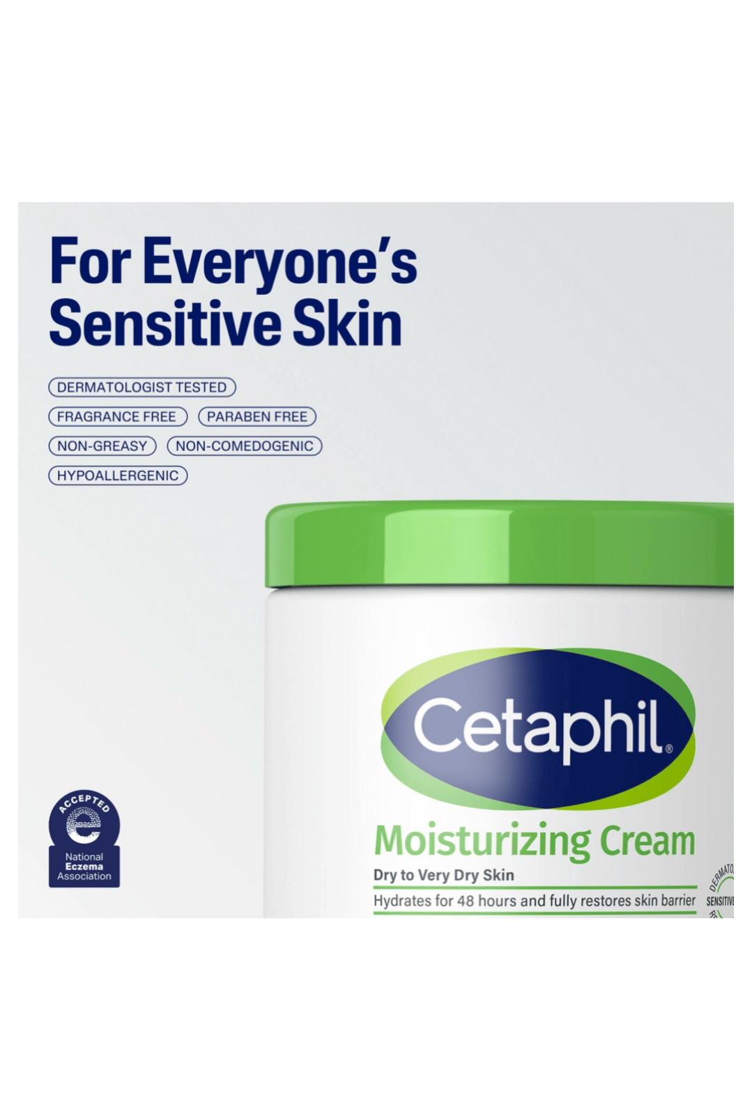 Cetaphil Moisturizing Cream, 16oz., 2 pk. - PhishStones Products