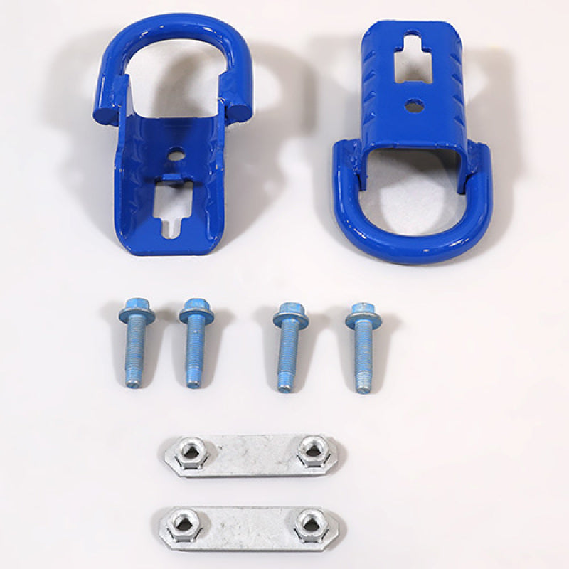 Ford Racing 15-22 F-150 Tow Hooks - Blue (Pair) M-18954-F15B