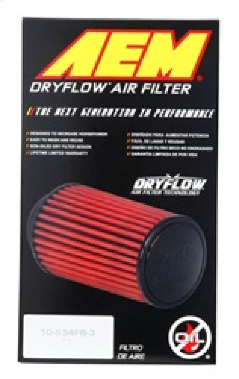 AEM Induction AEM 4 inch x 9 inch x 1 inch Dryflow Element Filter Replacement 21-3059DK