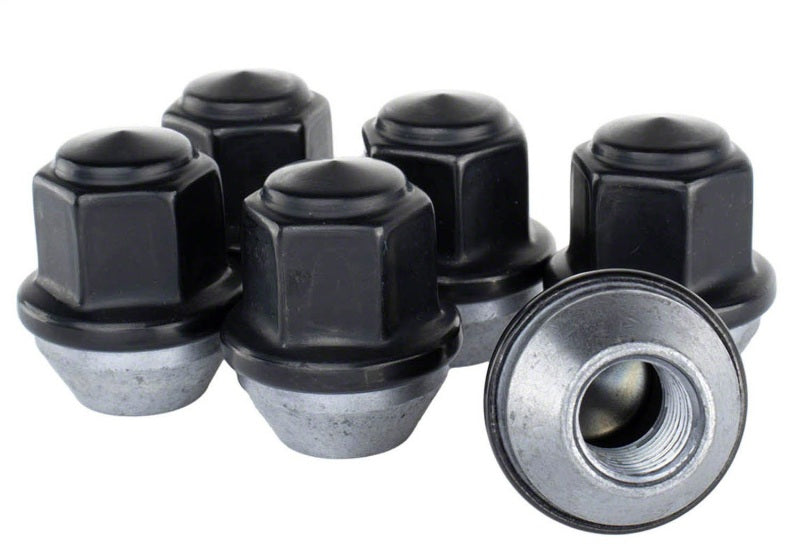 Ford Racing M12 x 1.5 Black Lug Nut - Set of 6 M-1012-BR