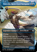 Malcolm, Keen-Eyed Navigator (SPG-002) - Special Guests (Borderless) Foil
