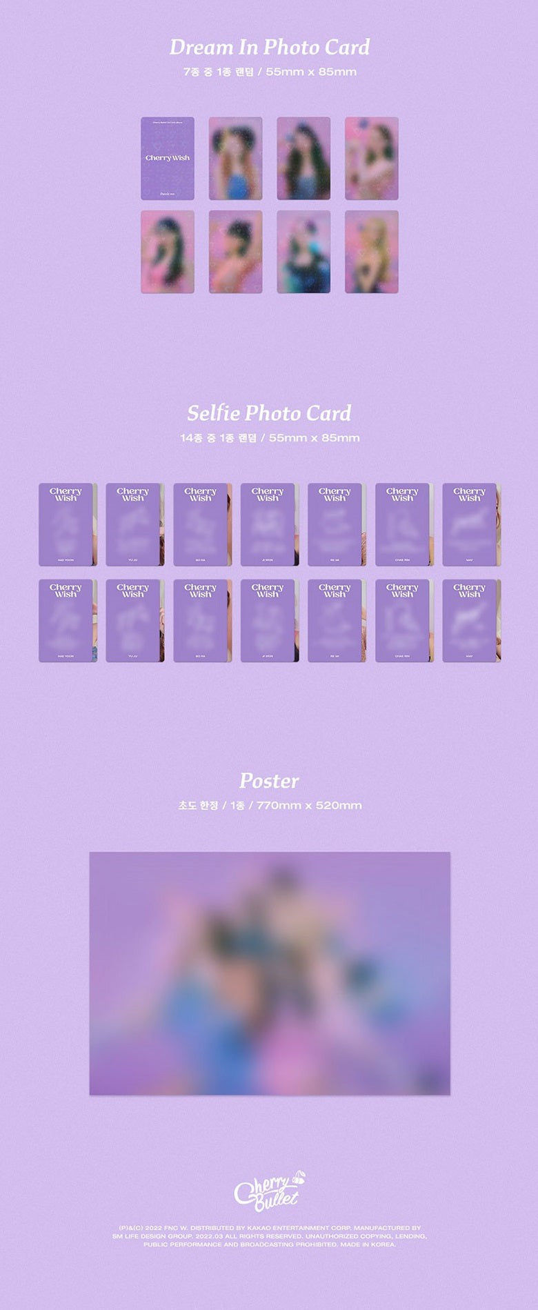 Cherry Bullet - 2nd Mini Album Cherry Wish
