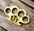 Christian Cross Brass Knuckle - PhishStones Products