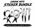 Moto-Sticker Bundle (CHROME)