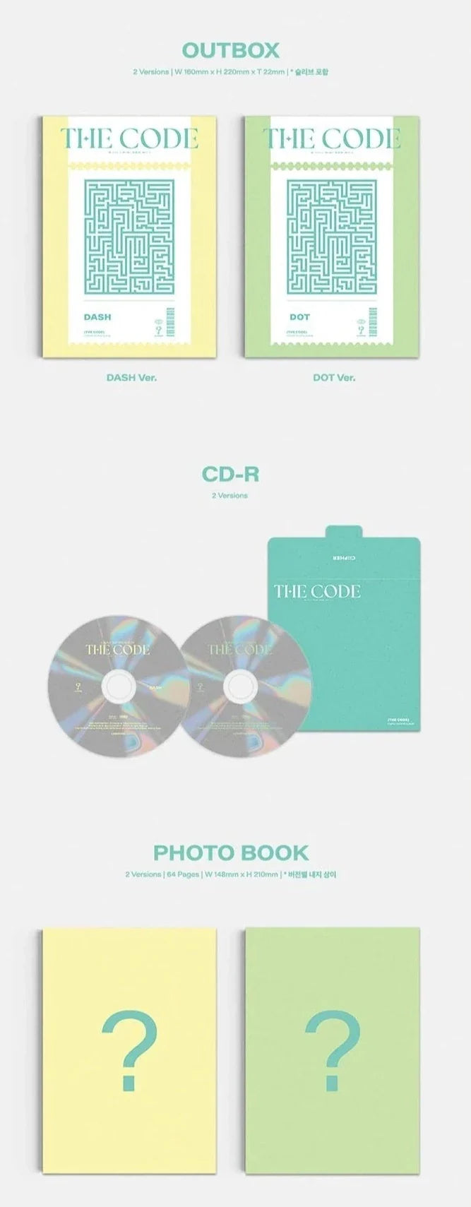 Ciipher - 3rd Mini Album The Code