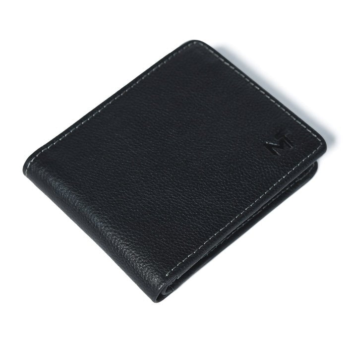 Classic Black Leather Wallet - PhishStones Products