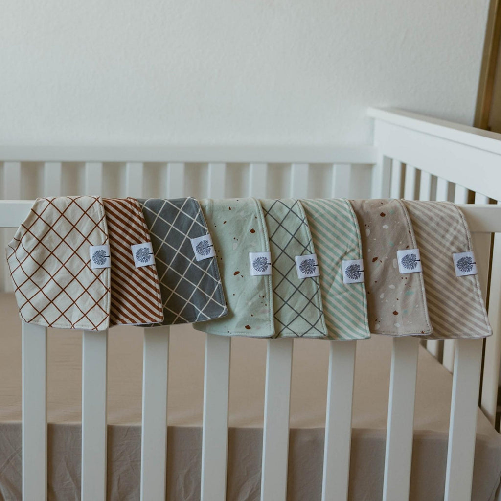 Clay Bandana Bib Set (8 pack) - PhishStones Products